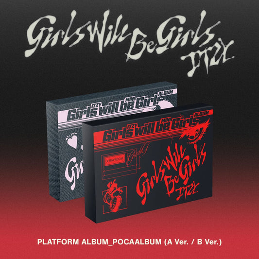 ITZY - 10TH MINI ALBUM GIRLS WILL BE GIRLS (PLATFORM ALBUM POCAALBUM VER.)