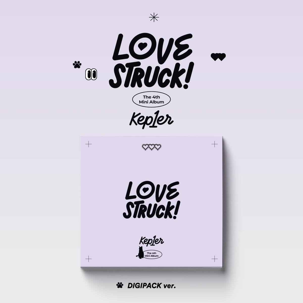 KEP1ER - 4TH MINI ALBUM LOVESTRUCK! (DIGIPACK VER.)