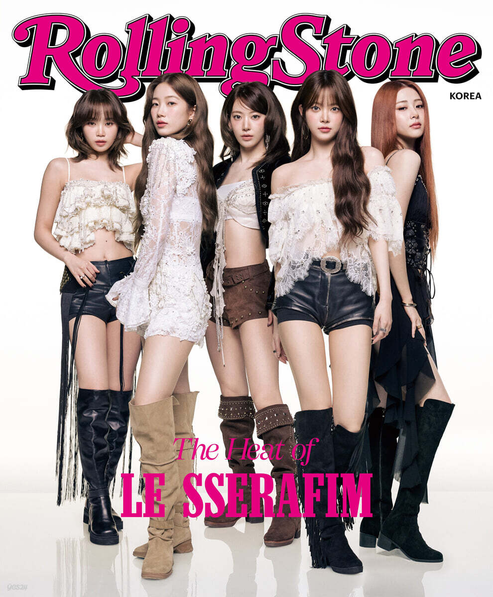 LE SSERAFIM - ROLLING STONE KOREA MAGAZINE 2025 ISSUE #15 (GROUP COVER)