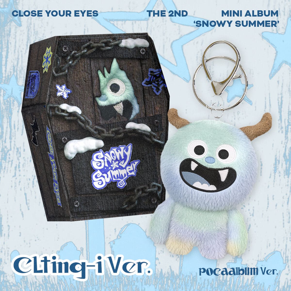 CLOSE YOUR EYES - 2ND MINI ALBUM SNOWY SUMMER POCA ALBUM VER. (CLTING-I VER.)