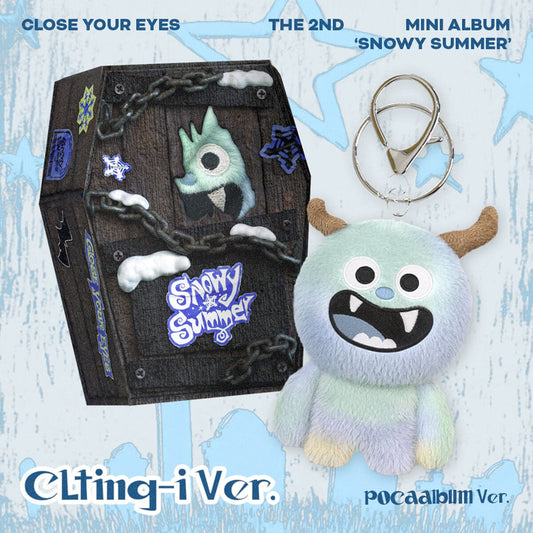 CLOSE YOUR EYES - 2ND MINI ALBUM SNOWY SUMMER POCA ALBUM VER. (CLTING-I VER.)