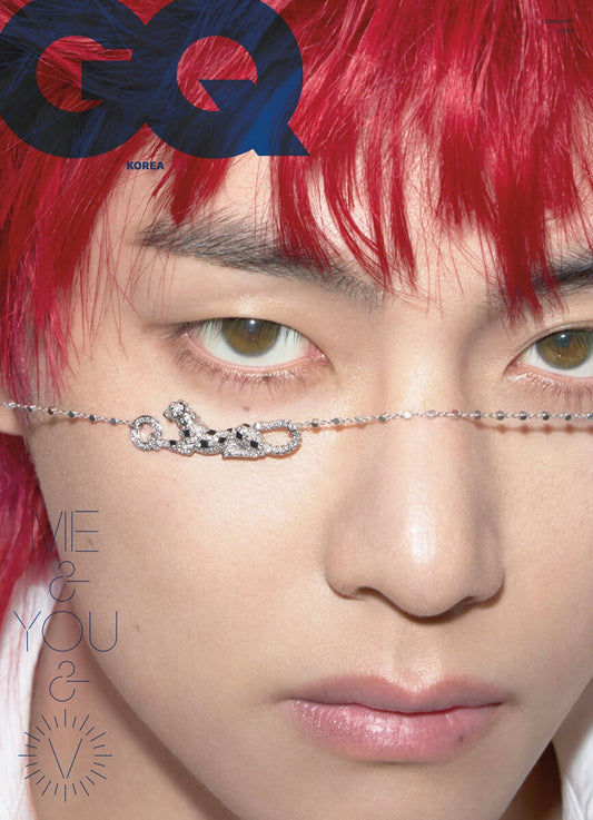 BTS V - GQ KOREA MAGAZINE 2026 FEBRUARY ISSUE B TYPE (BTS V COVER)