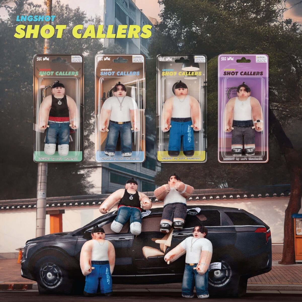 LNGSHOT - 1ST EP ALBUM SHOT CALLERS (CHARACTER VER.)