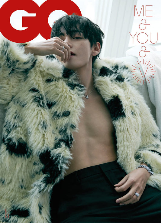 BTS V - GQ KOREA MAGAZINE 2026 FEBRUARY ISSUE A TYPE (BTS V COVER)
