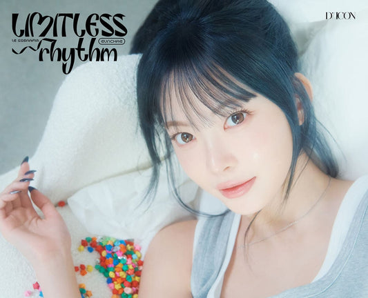 LE SSERAFIM - DICON VOLUME N°32 LE SSERAFIM LIMITLESS RHYTHM HONG EUNCHAE VER. (A TYPE)