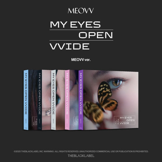 MEOVV - 1ST EP ALBUM MY EYES OPEN VVIDE (MEOVV VER.)