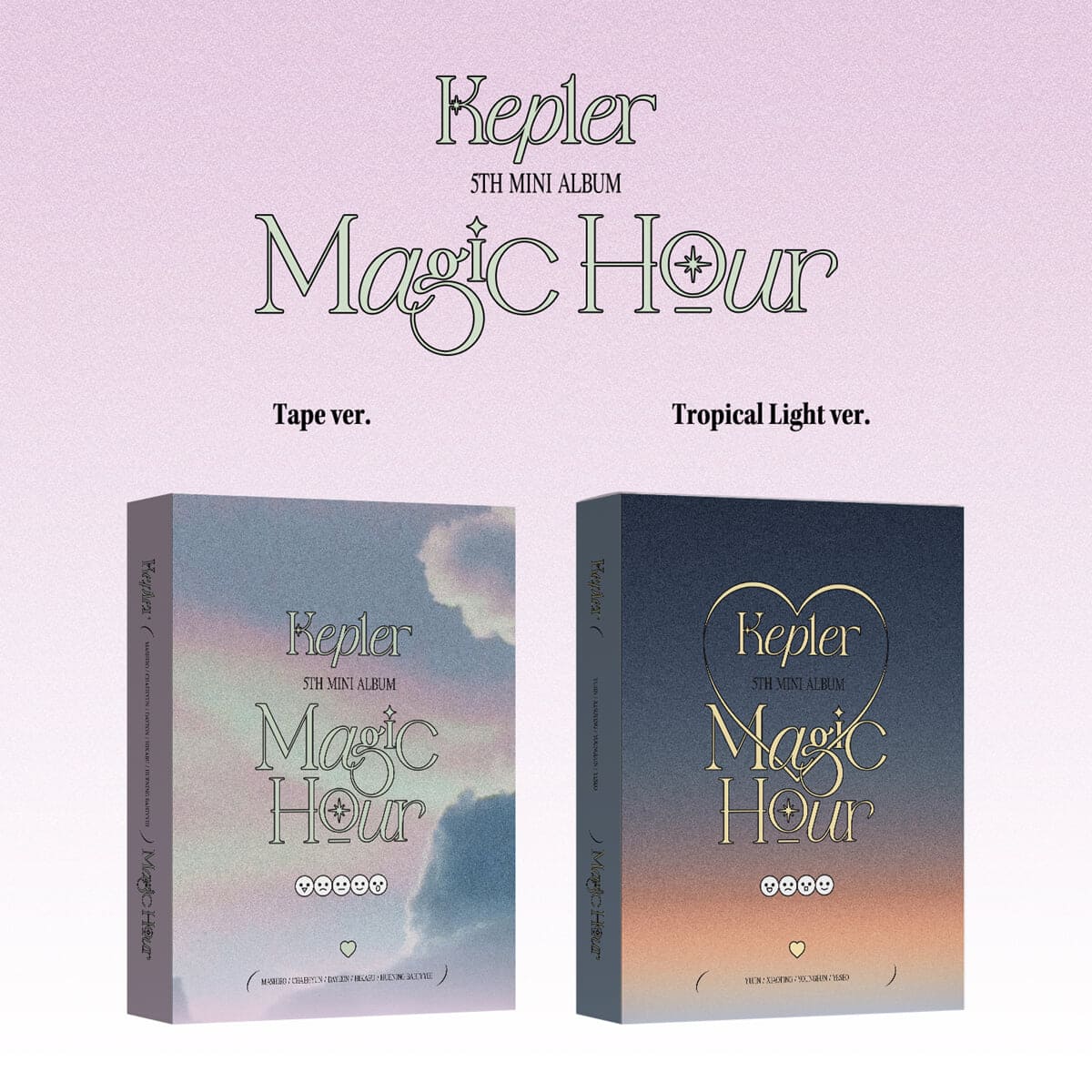 KEP1ER - 5TH MINI ALBUM MAGIC HOUR (UNIT VER.)