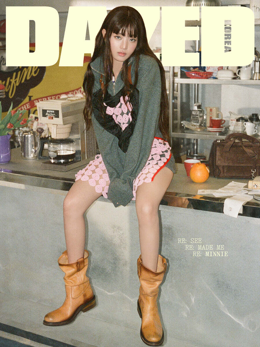 I-DLE MINNIE - DAZED KOREA MAGAZINE 2026 FEBRUARY ISSUE C TYPE (MINNIE COVER)