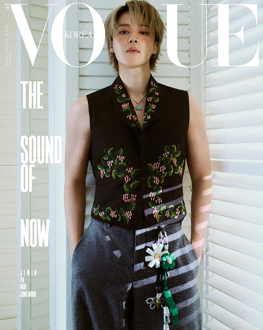 BTS JIMIN - VOGUE KOREA MAGAZINE 2026 FEBRUARY ISSUE A TYPE (BTS JIMIN COVER)