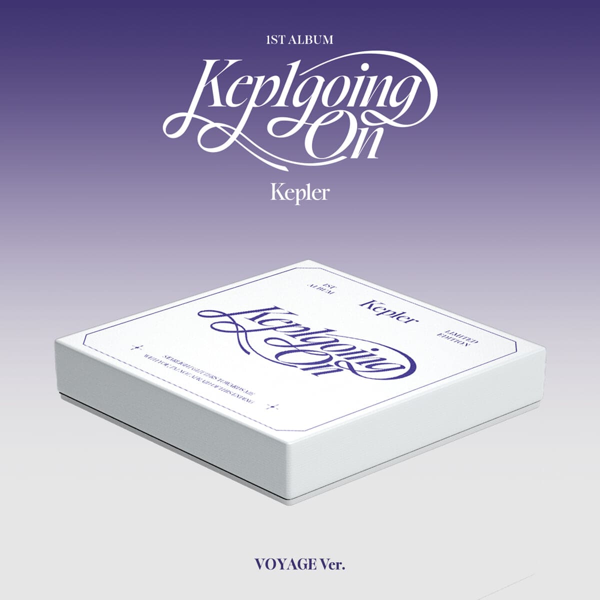 KEP1ER - 1ST FULL ALBUM KEP1GOING ON (LIMITED EDITION VOYAGE VER.)