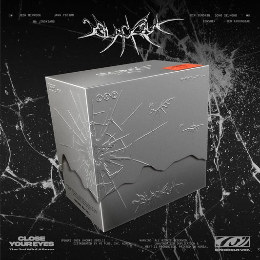 CLOSE YOUR EYES - 3RD MINI ALBUM BLACKOUT (BREAKOUT VER.)