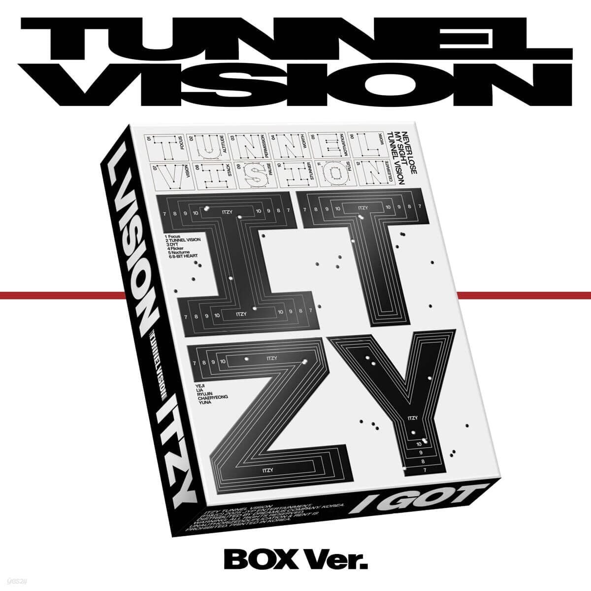 ITZY - 11TH MINI ALBUM TUNNEL VISION (BOX VER.)