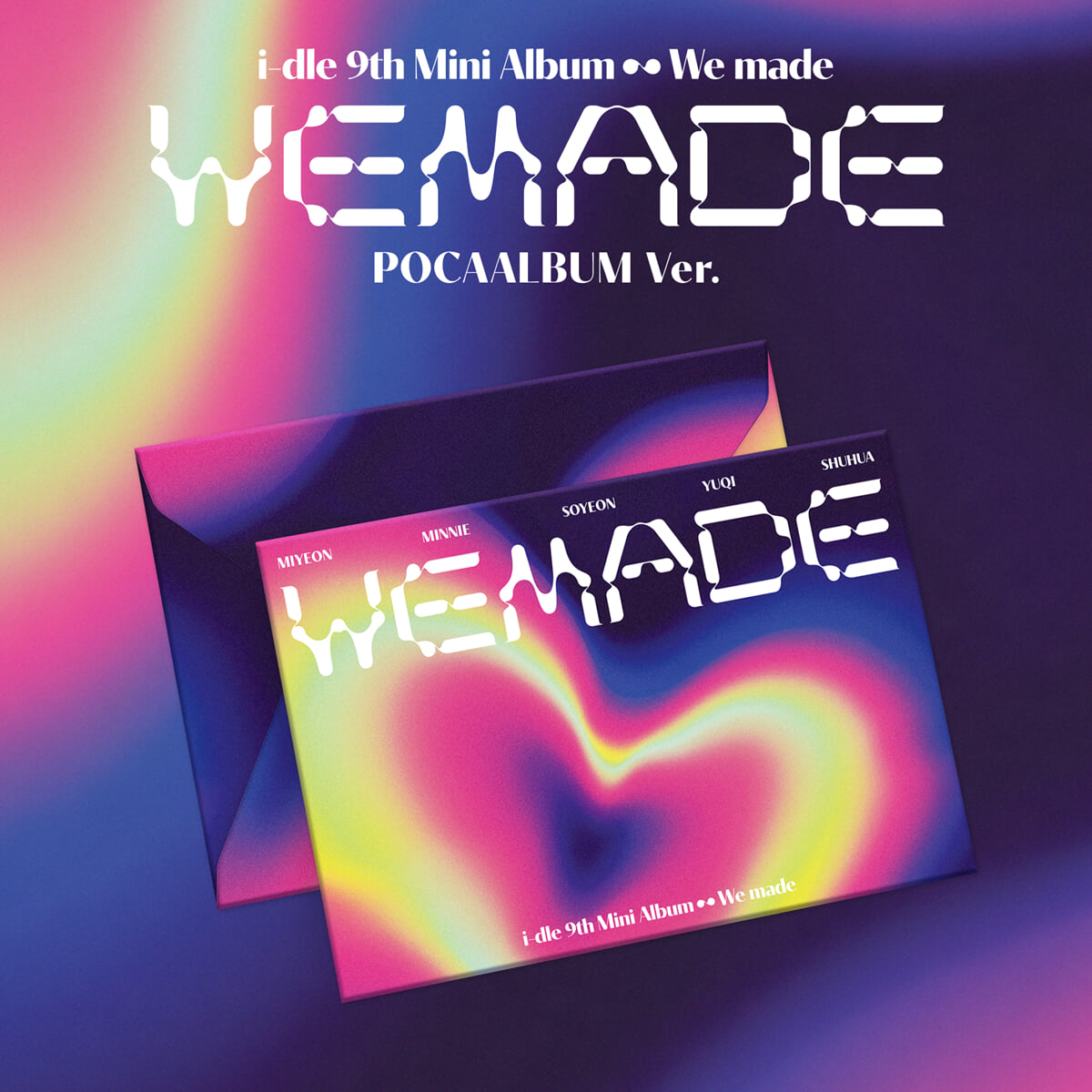 I-DLE - 9TH MINI ALBUM WE MADE (POCAALBUM VER.)