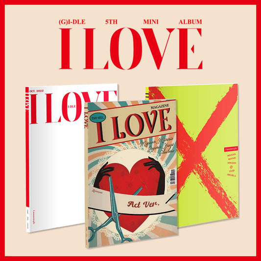 I-DLE - 5TH MINI ALBUM I LOVE