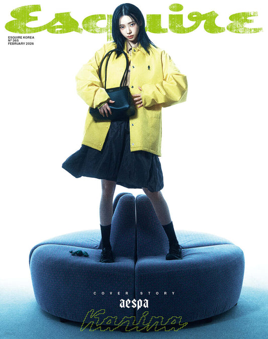 AESPA KARINA - ESQUIRE KOREA MAGAZINE 2026 FEBRUARY ISSUE C TYPE (KARINA COVER)