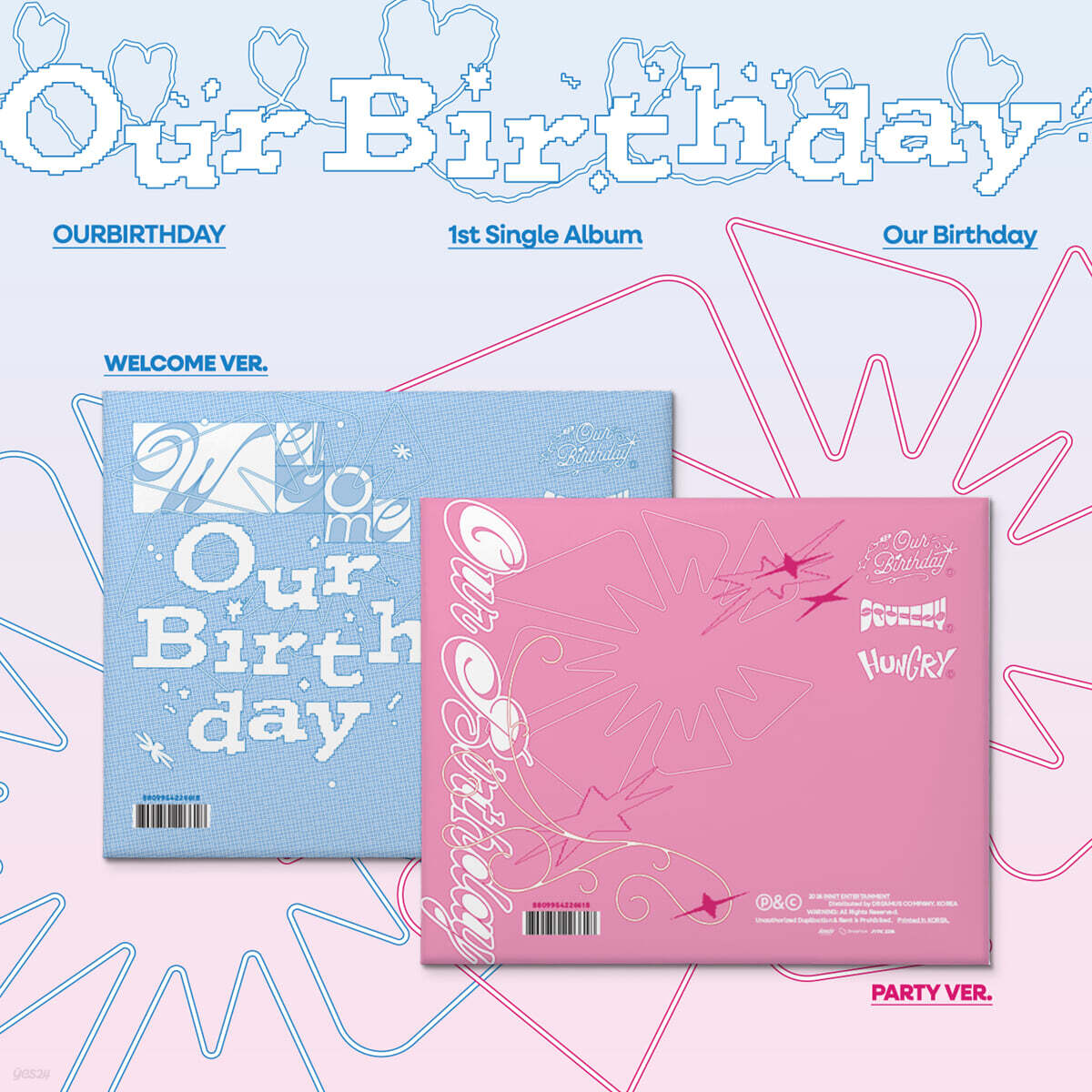 OURBIRTHDAY - 1ST SINGLE ALBUM OUR BIRTHDAY PHOTOBOOK VER.
