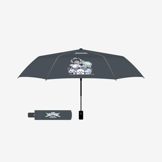 XDINARY HEROES - 2026 SUMMER SPECIAL THE XCAPE OFFICIAL MERCH XDINARY MONSTERS FOLDING SUN UMBRELLA