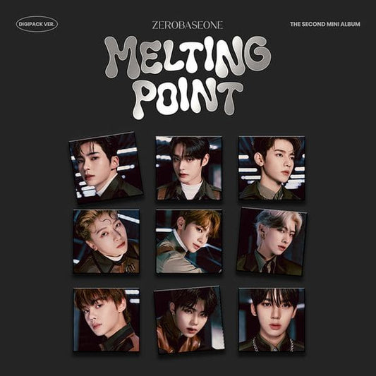 ZEROBASEONE 2nd Mini Album MELTING POINT Digipack ver. ([SUNG HAN BIN / KIM JI WOONG / ZHANG HAO / SEOK MATTHEW / KIM TAE RAE / RICKY / KIM GYU VIN / PARK GUN WOOK / HAN YU JIN VER.) with Booklet, CD, Sticker, Photocard