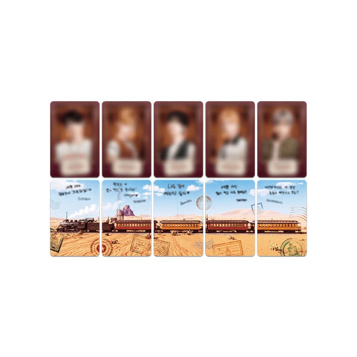 TXT - VR CONCERT ENDLESS RIDE OFFICIAL MERCH POCKET CONCERT CARD