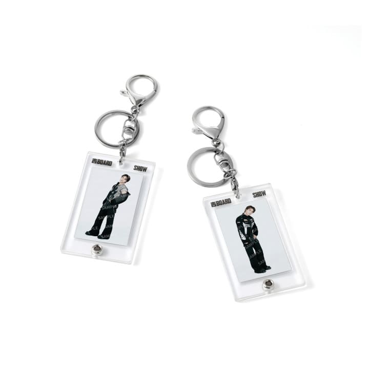 SEVENTEEN DINO X PICHEOLIN TOUR 吉BOARD SHOW OFFICIAL MERCH PHOTO KEYRING