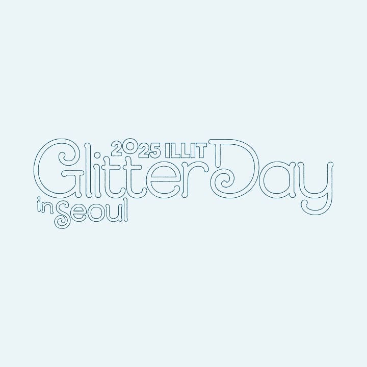 ILLIT - 2025 ILLIT GLITTER DAY IN SEOUL OFFICIAL MERCH KEYRING