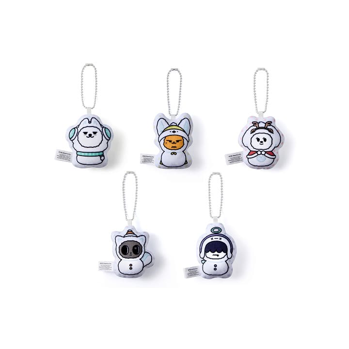 TXT - PPULBATU SNOW MAGIC OFFICIAL MERCH CUSHION KEYRING (RANDOM)