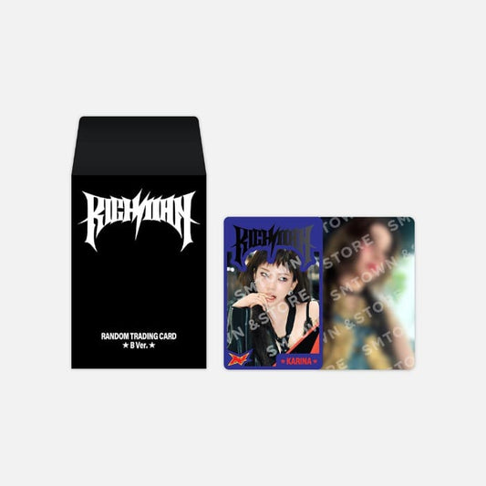 aespa WEEK #RichMan Official MD RANDOM TRADING CARD SET B