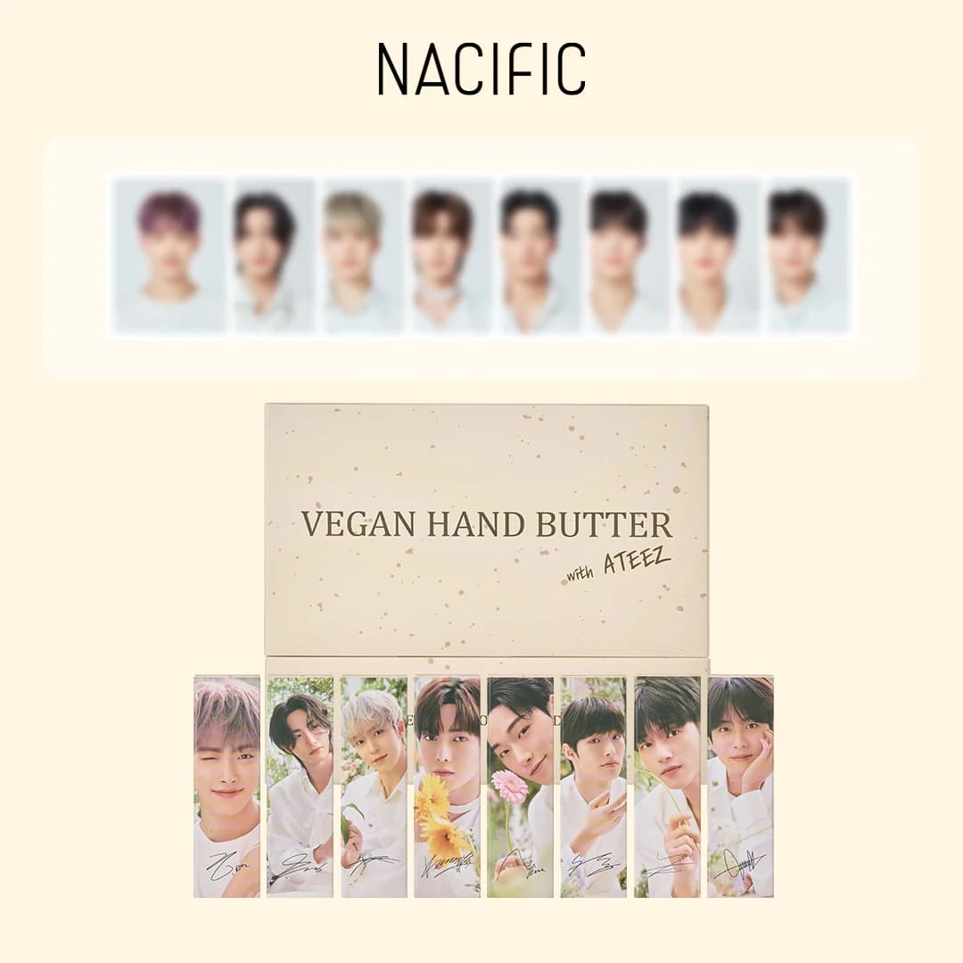 NACIFIC X ATEEZ - CHAPTER.2 IN BLOOM ATEEZ OT8 ID PHOTO & OT8 4 CUTS PHOTO SET