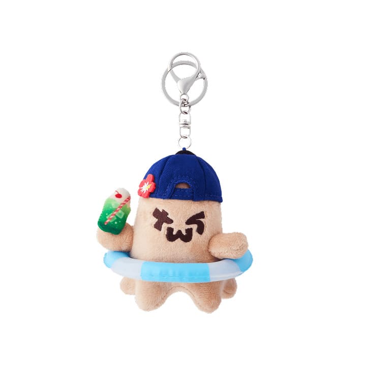 TWS - JAPAN 2ND SINGLE ALBUM SODA SODA OFFICIAL MERCH PLUSH KEYRING (GHOST)