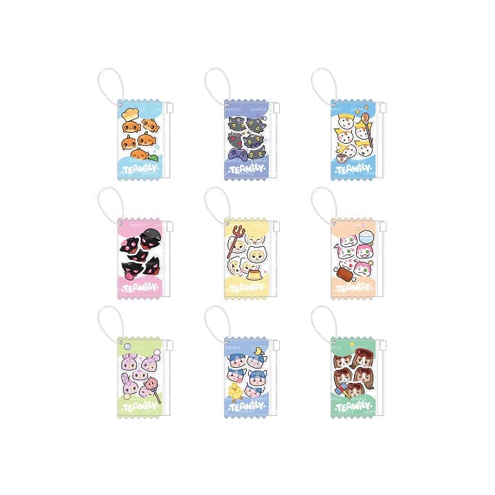 &TEAM - TEAMILY OFFICIAL MERCH STICKER SET