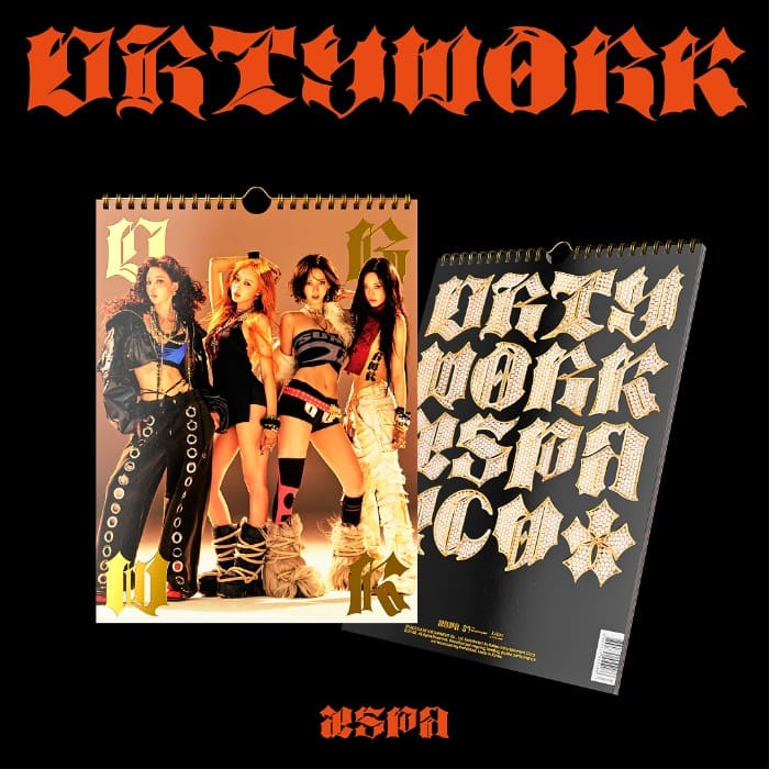 AESPA - 1ST SINGLE ALBUM DIRTY WORK DIRTY WORKER VER.