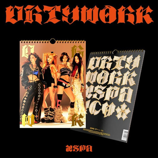 AESPA - 1ST SINGLE ALBUM DIRTY WORK DIRTY WORKER VER.