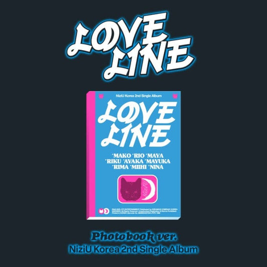 NIZIU - 2ND KOREA SINGLE ALBUM LOVE LINE (PHOTOBOOK VER.)