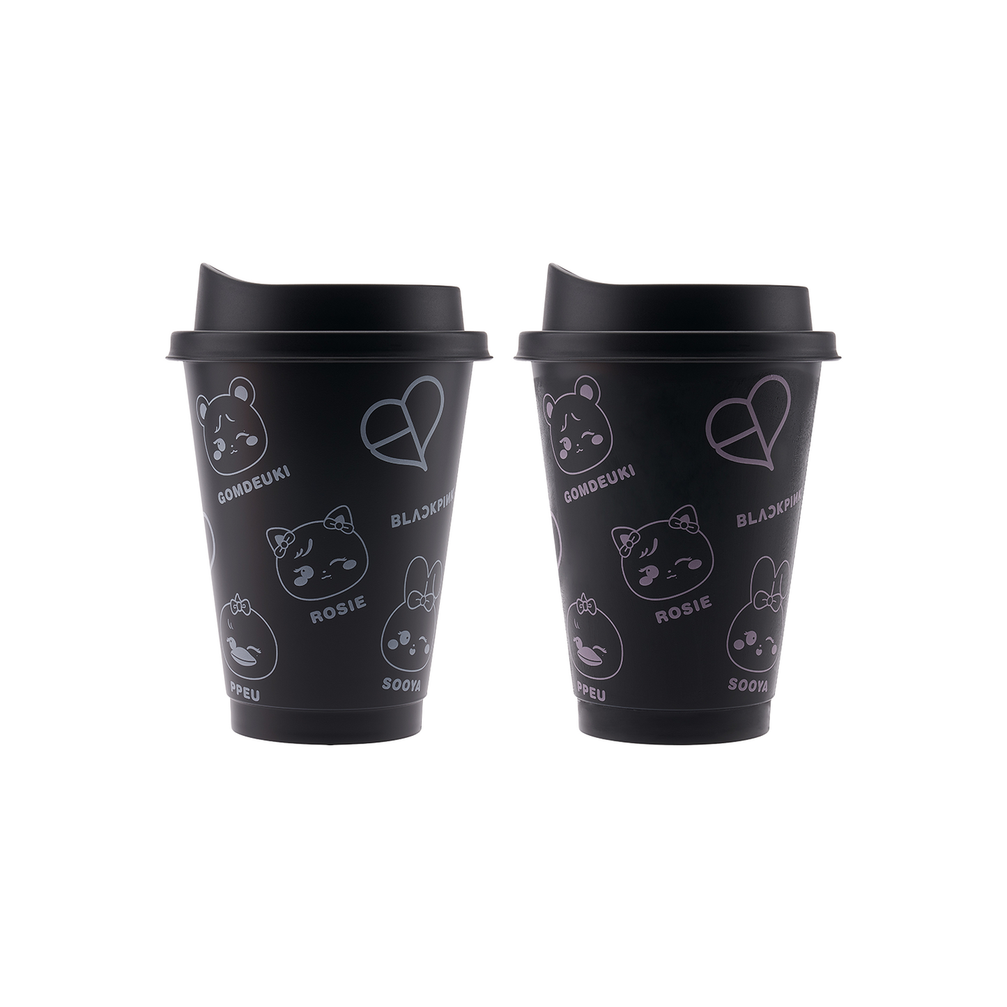 BLACKPINK - WORLD TOUR DEADLINE OFFICIAL MERCH BLACKPINK CHARACTER COLOR-CHANGING REUSABLE CUP