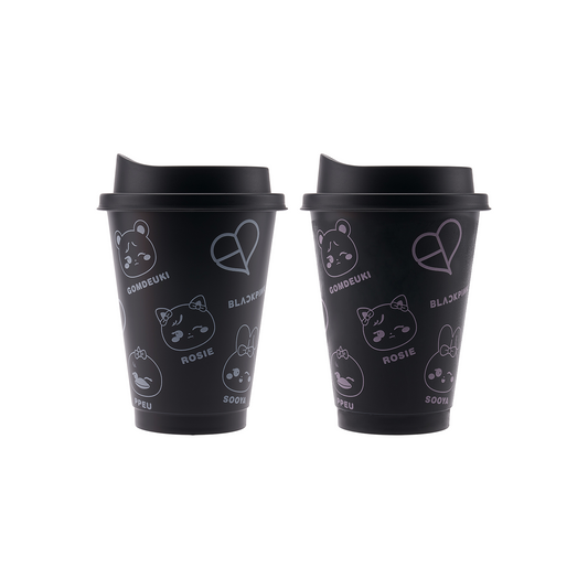 BLACKPINK - WORLD TOUR DEADLINE OFFICIAL MERCH BLACKPINK CHARACTER COLOR-CHANGING REUSABLE CUP