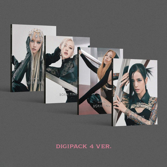 BLACKPINK - 2nd Full Album BORN PINK with Photobook, Photocards, and Poster