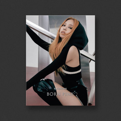 BLACKPINK - 2nd Full Album BORN PINK Jennie version with Photobook, Photocards, and Poster