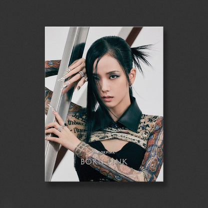 BLACKPINK - 2nd Full Album BORN PINK Jisoo version with Photobook, Photocards, and Poster