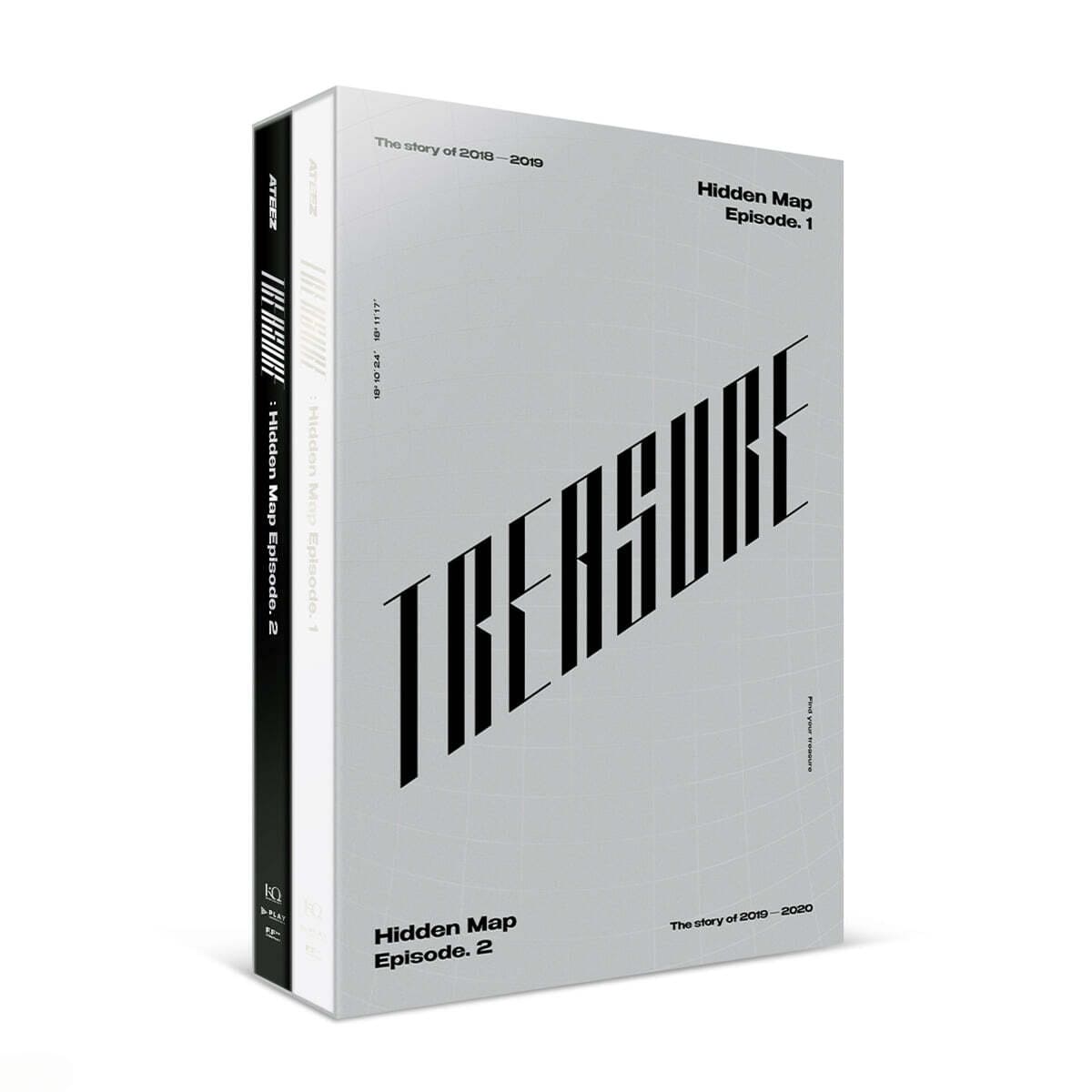ATEEZ - TREASURE : HIDDEN MAP PACKAGE