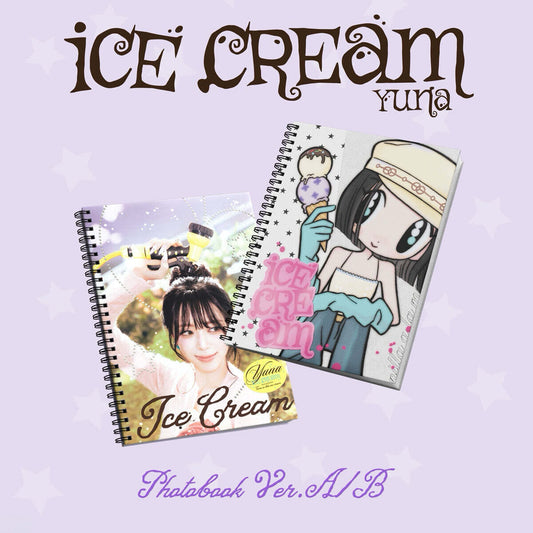 ITZY YUNA - 1ST MINI ALBUM ICE CREAM (PHOTOBOOK VER.)