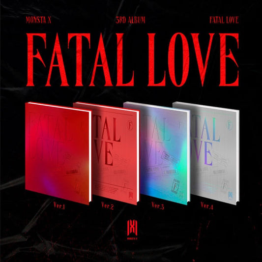 MONSTA X - 3RD FULL ALBUM FATAL LOVE