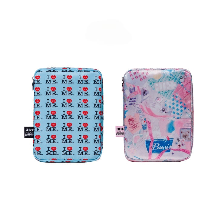 ILLIT - 1ST SINGLE ALBUM NOT CUTE ANYMORE (ILLIT X ASHLEY WILLIAMS POUCH VER.)
