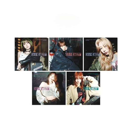 LE SSERAFIM - JAPAN 4TH SINGLE ALBUM DIFFERENT (SOLO JACKET)