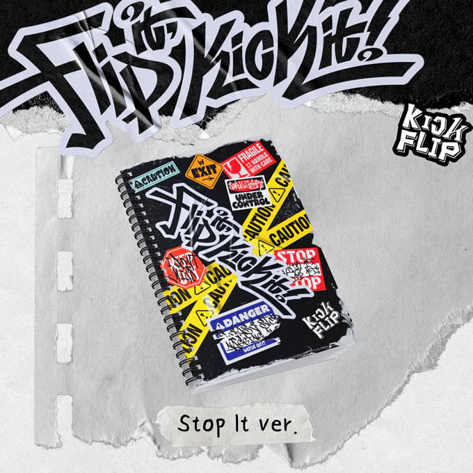KICKFLIP - 1ST MINI ALBUM FLIP IT, KICK IT! (STOP IT VER.)