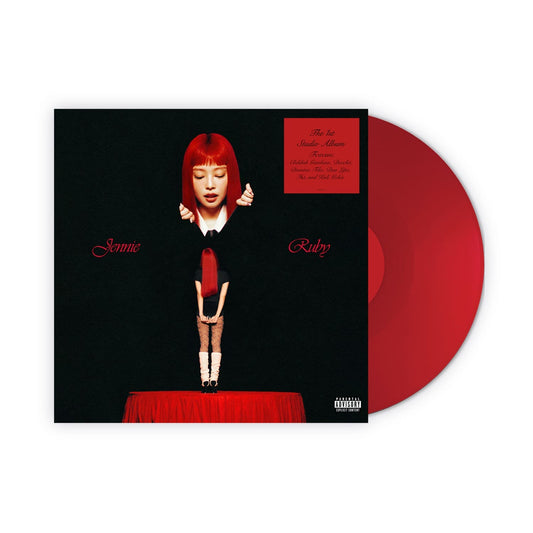 BLACKPINK Jennie 1st Solo Album Ruby Vinyl LP version unsigned