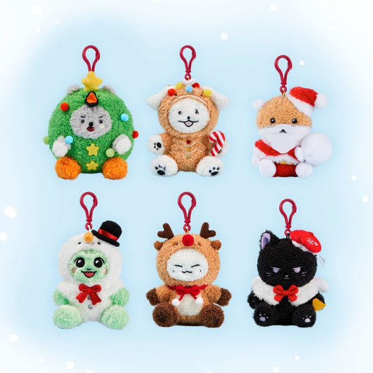MONSTA X - 2025 MONSTA X MONMUNGCHI X WINTER EDITION WINTER COSTUME PLUSH KEYRING