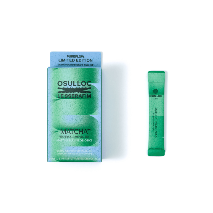 LE SSERAFIM X OSULLOC - MATCHA+ PROBIOTICS TEA