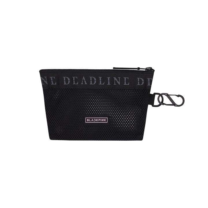 BLACKPINK - WORLD TOUR DEADLINE OFFICIAL MERCH BLACKPINK MESH POUCH