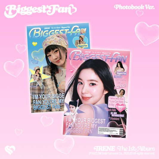 RED VELVET IRENE - 1ST FULL ALBUM BIGGEST FAN (PHOTOBOOK VER.)