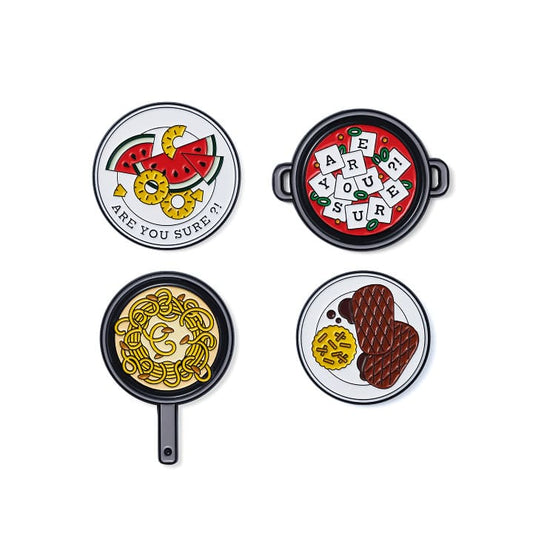 BTS - JIMIN X JUNG KOOK ARE YOU SURE?! SEASON2 OFFICIAL MERCH FOOD MAGNET SET